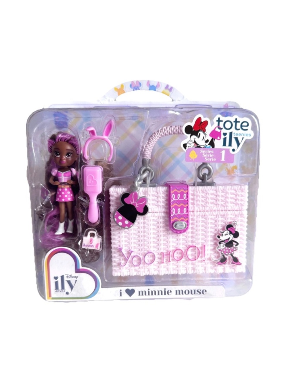 Disney iLY Minnie Mouse Tote Teenie Play Set - Pink